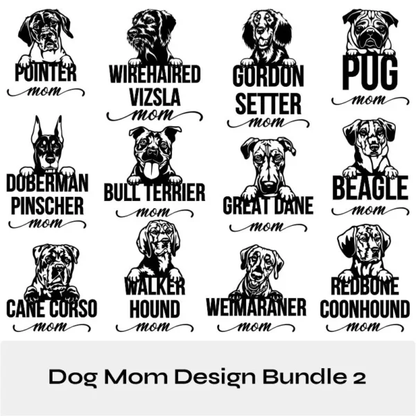 Dog Mom SVG Bundle 2