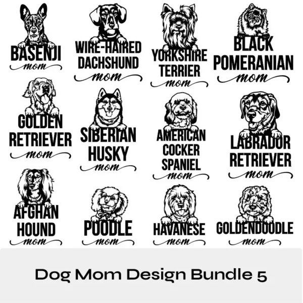 Dog Mom SVG Bundle 5